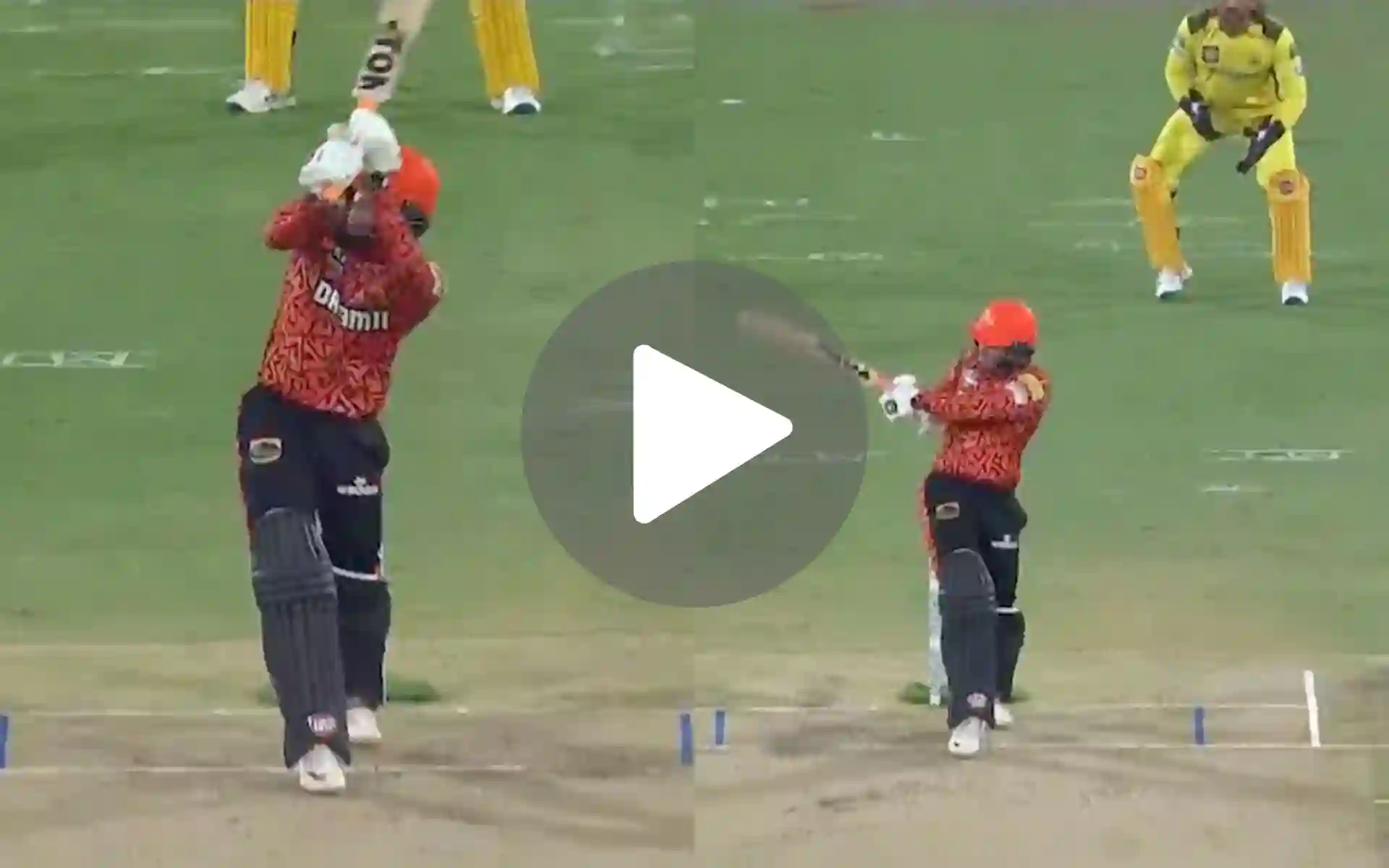 [Watch] 4,6,6,6,4 - Unbelievable Abhishek Sharma Punishes CSK's Mukesh Choudhary